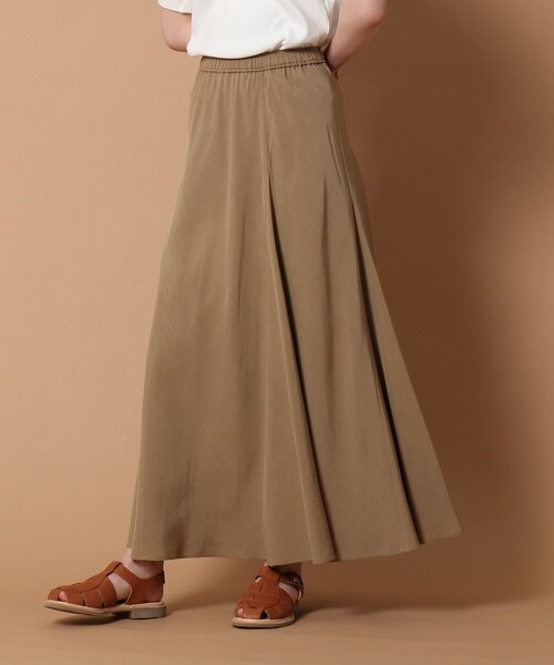 DRESSTERIOR（ドレステリア）の「◆イージーウェストナローフレアスカート（スカート・レディース・レモンイエロー/ベージュ/アイボリー/ネイビー・38/36）」の7枚目の写真