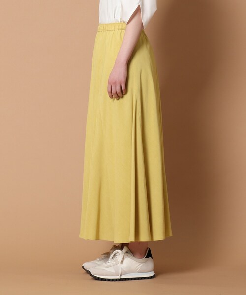 DRESSTERIOR（ドレステリア）の「◆イージーウェストナローフレアスカート（スカート・レディース・レモンイエロー/ベージュ/アイボリー/ネイビー・38/36）」の12枚目の写真