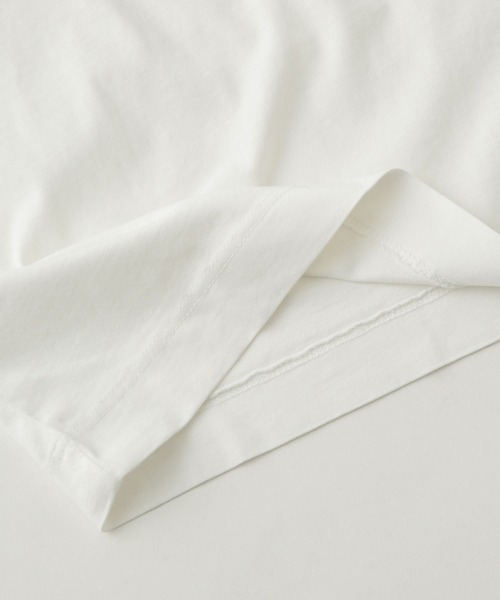 CIRCOLO 1901（チルコロ 1901）の「CIRCOLO  1901/ヘンリーネック（Tシャツ/カットソー・メンズ・ピンク/ブラック/ネイビー・S/M/XS）」の6枚目の写真