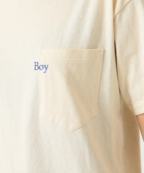 SLOBE citron.（スローブシトロン）の「SLOBE citron. BOY Tシャツ【手洗い可能】◆（Tシャツ/カットソー・レディース・ブラウン/ナチュラル/イエロー・FREE）」の22枚目の写真