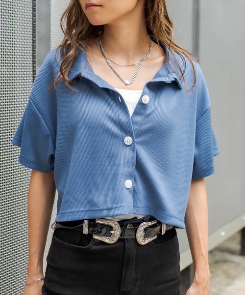 RASVOA(ラスボア)の「ダブルバックルPVCベルト(ベルト・レディース・クリア/ブラック・FREE)」の11枚目の写真