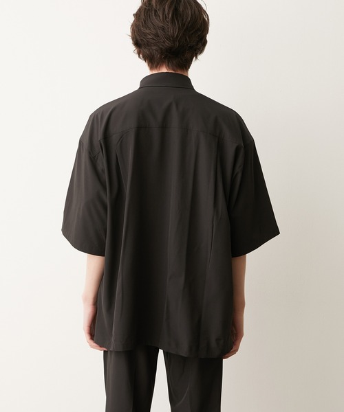 JUNRED（ジュンレッド）の「エアドライモンスタービッグシャツ（シャツ/ブラウス・メンズ・ライトグレー/チャコールグレー/ブラック/ブラウン・S/L/M）」の14枚目の写真