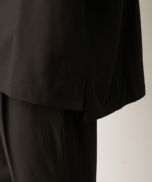 JUNRED（ジュンレッド）の「エアドライモンスタービッグシャツ（シャツ/ブラウス・メンズ・ライトグレー/チャコールグレー/ブラック/ブラウン・S/L/M）」の19枚目の写真