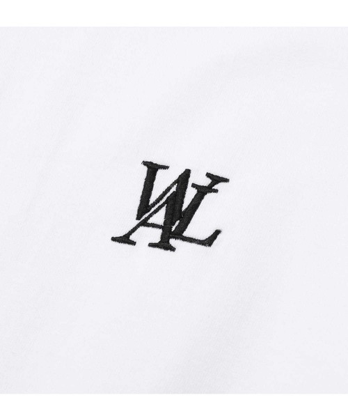 WOOALONG(ウアロン)の「『WOOALONG/ウアロン』Signature embroidery short sleeved T-shirt/ブランドロゴデザイン 半袖Tシャツ(Tシャツ/カットソー・メンズ・ホワイト/ネイビー/カーキ/ブラック・M/S/L)」の7枚目の写真