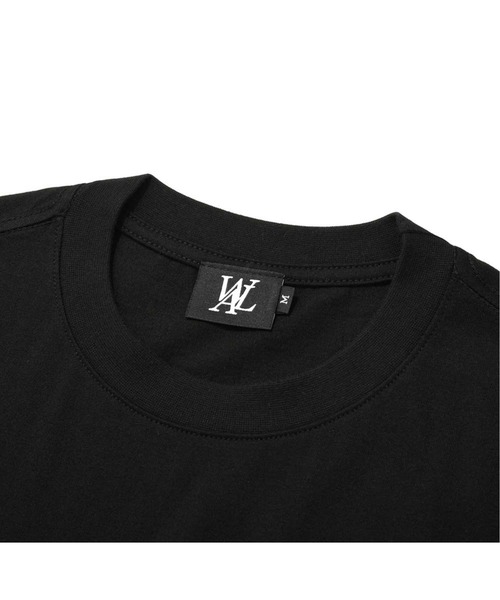 WOOALONG(ウアロン)の「『WOOALONG/ウアロン』Signature embroidery short sleeved T-shirt/ブランドロゴデザイン 半袖Tシャツ(Tシャツ/カットソー・メンズ・ホワイト/ネイビー/カーキ/ブラック・M/S/L)」の11枚目の写真