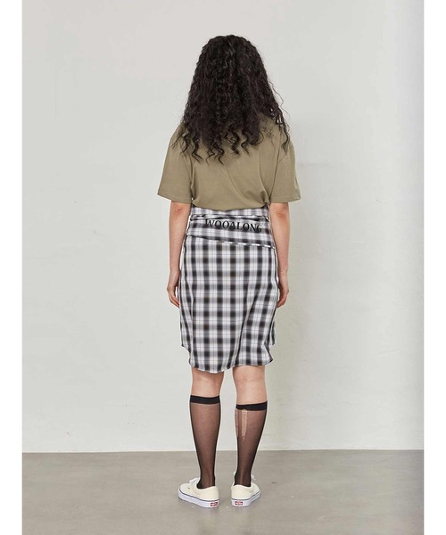 WOOALONG(ウアロン)の「『WOOALONG/ウアロン』Signature embroidery short sleeved T-shirt/ブランドロゴデザイン 半袖Tシャツ(Tシャツ/カットソー・メンズ・ホワイト/ネイビー/カーキ/ブラック・M/S/L)」の17枚目の写真