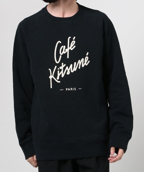 Maison Kitsune（メゾンキツネ）の「CAFE KITSUNE SWEAT（スウェット・メンズ・ホワイト系その他/ブラック・XS/M/L）」の13枚目の写真