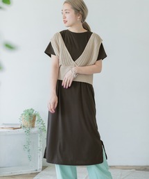 ITEMS URBANRESEARCH | ビスチェセットカットワンピース(ワンピース)
