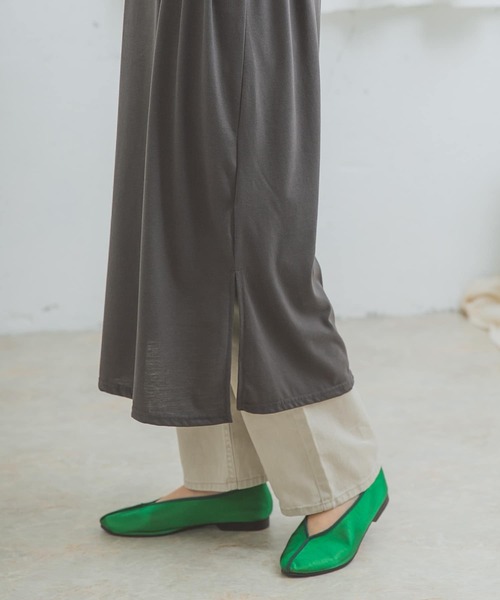 ITEMS URBANRESEARCH（アイテムズ アーバンリサーチ）の「ビスチェセットカットワンピース（ワンピース・レディース・チャコールグレー/ブラウン/ベージュ・FREE）」の15枚目の写真