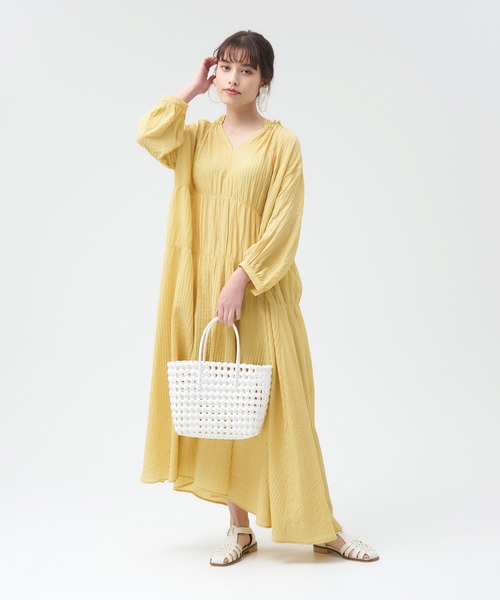 ラビアンジェ　オケージョン ワンピース　ドレス 85ma_5745047_bk1.jpg
