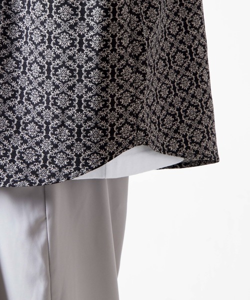 WEGO（ウィゴー）の「WEGO/ダークダマスクビッグシルエットシャツ（シャツ/ブラウス・メンズ・その他1/その他2・MEDIUM/LARGE）」の17枚目の写真