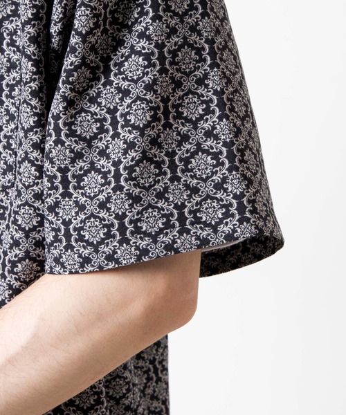 WEGO（ウィゴー）の「WEGO/ダークダマスクビッグシルエットシャツ（シャツ/ブラウス・メンズ・その他1/その他2・MEDIUM/LARGE）」の15枚目の写真