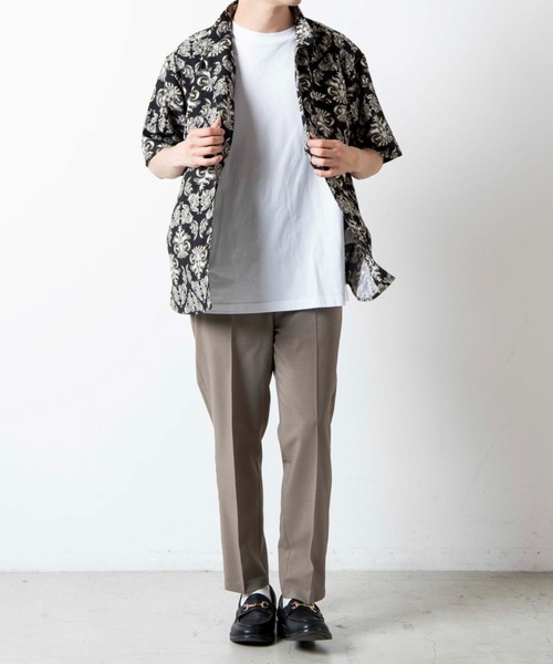 WEGO（ウィゴー）の「WEGO/ダークダマスクビッグシルエットシャツ（シャツ/ブラウス・メンズ・その他1/その他2・MEDIUM/LARGE）」の10枚目の写真