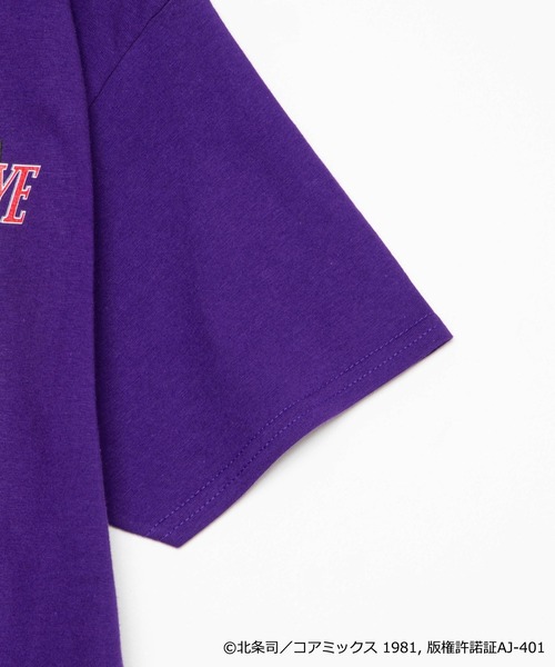 WEGO（ウィゴー）の「∴WEGO/【キャッツ・アイコラボ】バックロゴTEE（Tシャツ/カットソー・メンズ・パープル/ホワイト・MEDIUM/LARGE/X-LARGE）」の19枚目の写真