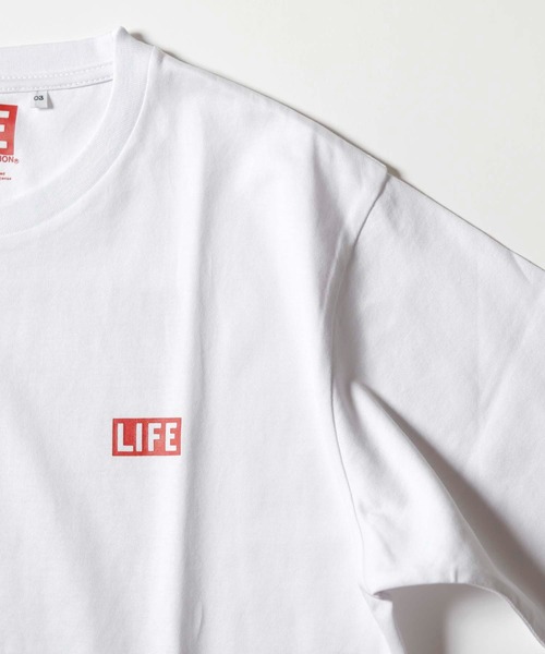 MEN'S BIGI（メンズビギ）の「[コラボアイテム]LIFE×MEN'S BIGI 【トラ】フォトTシャツ（Tシャツ/カットソー・メンズ・ホワイト・02/03）」の6枚目の写真