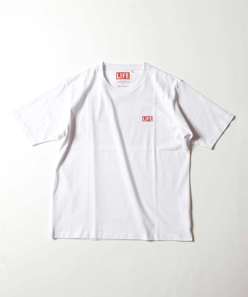 MEN'S BIGI（メンズビギ）の「[コラボアイテム]LIFE×MEN'S BIGI 【トラ】フォトTシャツ（Tシャツ/カットソー・メンズ・ホワイト・02/03）」の4枚目の写真