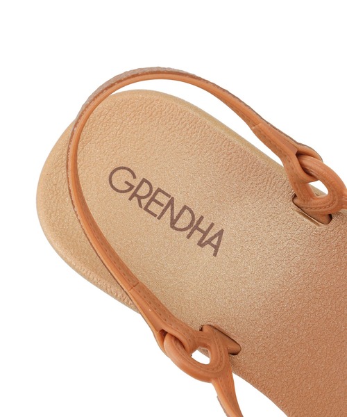 grendha（グレンダ）の「【WEB限定】【GRENDHA】グレンダ CACAU VERSTAIL（サンダル・レディース・ゴールド/ブラック・23.0cm/24.0cm）」の8枚目の写真