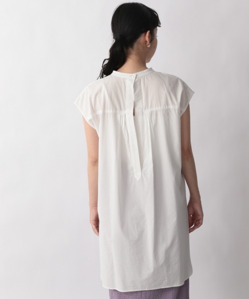LOWRYS FARM(ローリーズファーム)の「フロントタックチュニックノースリーブ 948452(シャツ/ブラウス・レディース・ブラック/ブラウン/オフホワイト・FREE)」の21枚目の写真