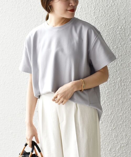 SHIPS（シップス）の「*カットオフラウンドヘムTEE◇（Tシャツ