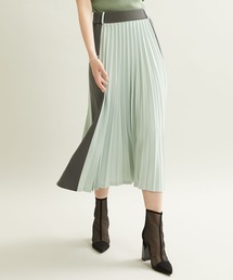 【WRAPINKNOT(ラッピンノット)】別注サイドライン立体プリーツスカート