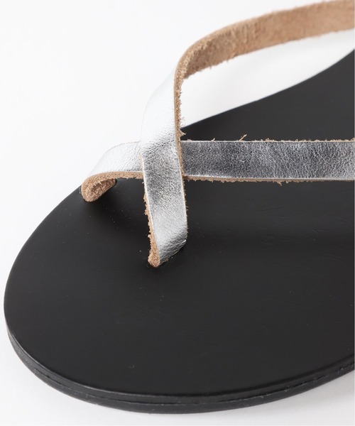 Spick & Span（スピックアンドスパン）の「【NICOLAS LAINAS】クロスストラップサンダル（サンダル・レディース・ベージュ/ブラック・38/39/36/37）」の11枚目の写真