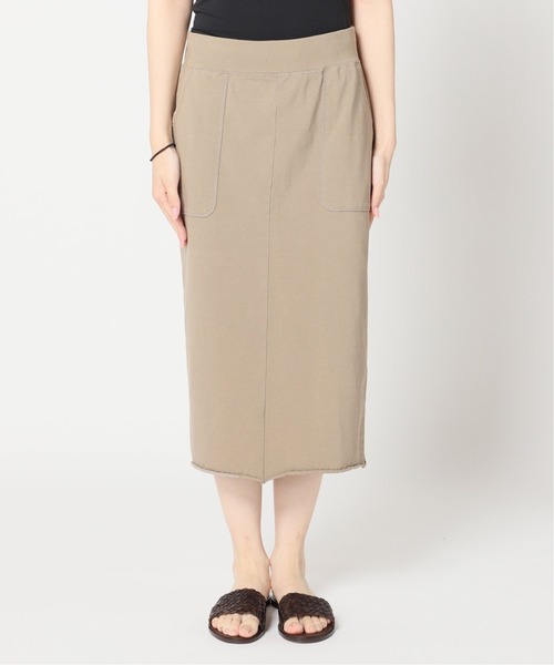 plage（プラージュ）の「twist jersey スカート◆（スカート・レディース・グレー/ベージュ・36/38）」の6枚目の写真