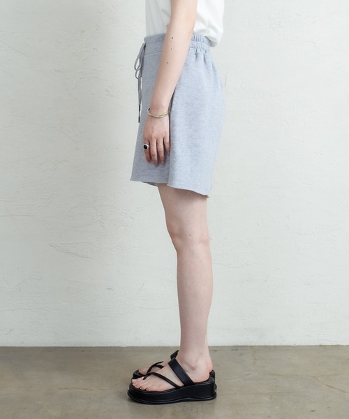 mystic（ミスティック）の「スウェットショートパンツ（スウェットパンツ・レディース・グレー/オフホワイト・FREE）」の14枚目の写真