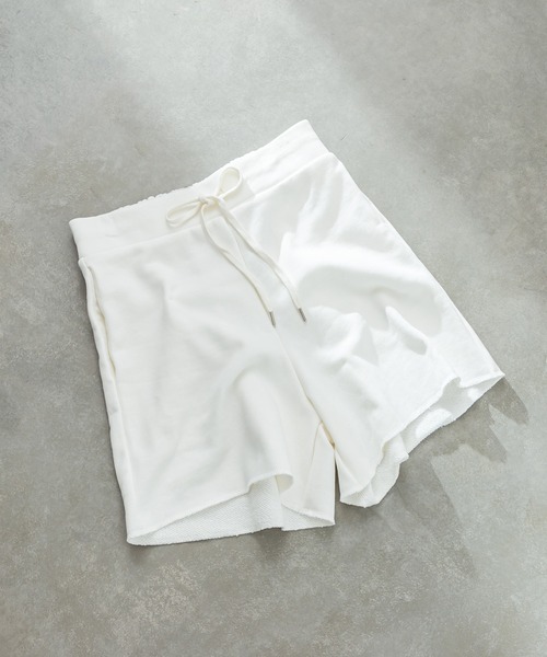 mystic（ミスティック）の「スウェットショートパンツ（スウェットパンツ・レディース・グレー/オフホワイト・FREE）」の18枚目の写真