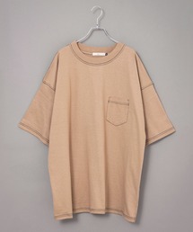Revo.（レボ）の「【ZOZO限定】Revo. ヘビーウェイト 配色ステッチ ポケット付き ビッグTシャツ（Tシャツ/カットソー・メンズ）」