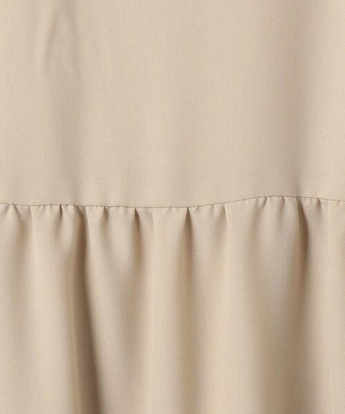 green label relaxing（グリーンレーベルリラクシング）の「D GB ハイネック キリカエ ギャザー [ワンピース]（ワンピース・レディース・ブラック/ベージュ・FREE）」の15枚目の写真