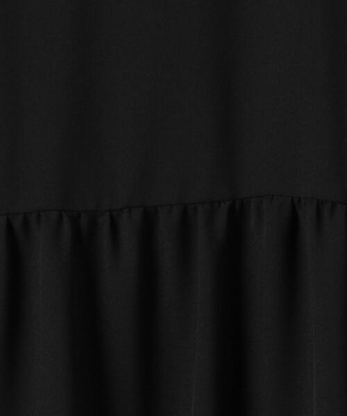 green label relaxing（グリーンレーベルリラクシング）の「D GB ハイネック キリカエ ギャザー [ワンピース]（ワンピース・レディース・ブラック/ベージュ・FREE）」の17枚目の写真