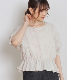 Crisp | ギャザーパフブラウス(シャツ/ブラウス)