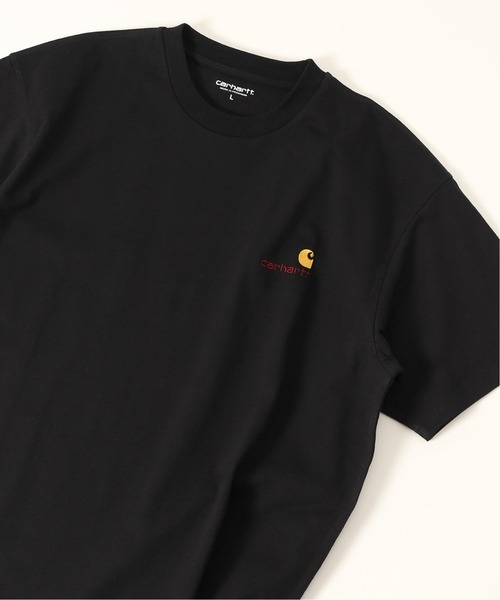 Carhartt WIP（カーハートダブリューアイピー）の「【CARHARTT WIP / カーハート ダブリューアイピー】S/S AMERICAN SCRIPT T-SHIRT（Tシャツ/カットソー・メンズ・ホワイト/ブラック/ライトグレー/モスグリーン・LARGE/MEDIUM）」の3枚目の写真