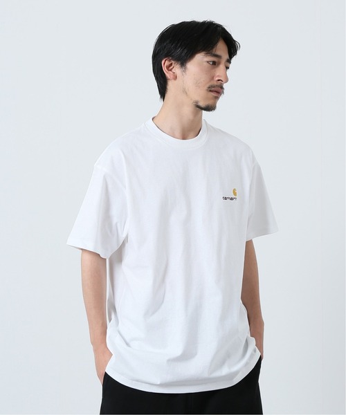 Carhartt WIP（カーハートダブリューアイピー）の「【CARHARTT WIP / カーハート ダブリューアイピー】S/S AMERICAN SCRIPT T-SHIRT（Tシャツ/カットソー・メンズ・ホワイト/ブラック/ライトグレー/モスグリーン・LARGE/MEDIUM）」の13枚目の写真