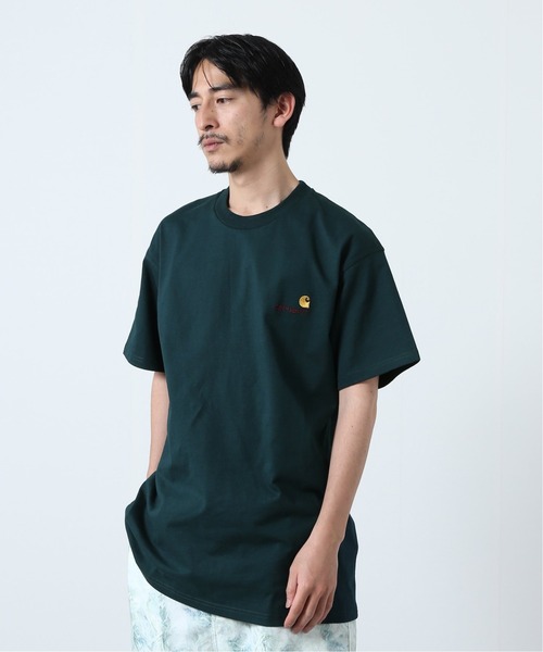 Carhartt WIP（カーハートダブリューアイピー）の「【CARHARTT WIP / カーハート ダブリューアイピー】S/S AMERICAN SCRIPT T-SHIRT（Tシャツ/カットソー・メンズ・ホワイト/ブラック/ライトグレー/モスグリーン・LARGE/MEDIUM）」の16枚目の写真