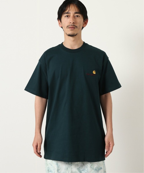 Carhartt WIP（カーハートダブリューアイピー）の「【CARHARTT WIP / カーハート ダブリューアイピー】S/S AMERICAN SCRIPT T-SHIRT（Tシャツ/カットソー・メンズ・ホワイト/ブラック/ライトグレー/モスグリーン・LARGE/MEDIUM）」の21枚目の写真