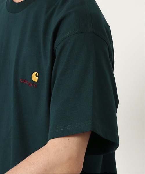 Carhartt WIP（カーハートダブリューアイピー）の「【CARHARTT WIP / カーハート ダブリューアイピー】S/S AMERICAN SCRIPT T-SHIRT（Tシャツ/カットソー・メンズ・ホワイト/ブラック/ライトグレー/モスグリーン・LARGE/MEDIUM）」の17枚目の写真