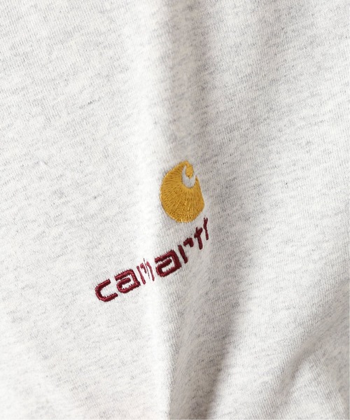 Carhartt WIP（カーハートダブリューアイピー）の「【CARHARTT WIP / カーハート ダブリューアイピー】S/S AMERICAN SCRIPT T-SHIRT（Tシャツ/カットソー・メンズ・ホワイト/ブラック/ライトグレー/モスグリーン・LARGE/MEDIUM）」の7枚目の写真