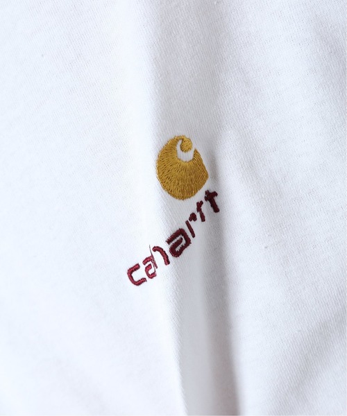 Carhartt WIP（カーハートダブリューアイピー）の「【CARHARTT WIP / カーハート ダブリューアイピー】S/S AMERICAN SCRIPT T-SHIRT（Tシャツ/カットソー・メンズ・ホワイト/ブラック/ライトグレー/モスグリーン・LARGE/MEDIUM）」の15枚目の写真