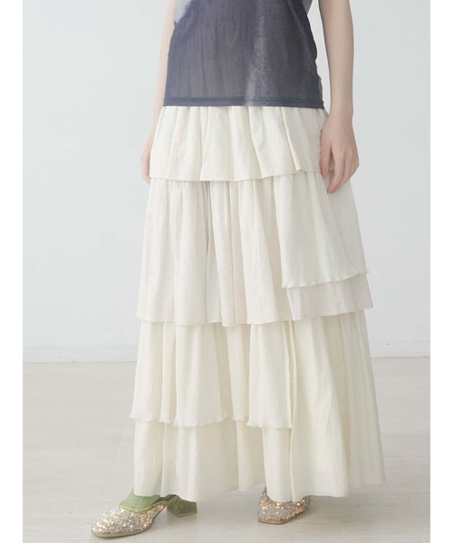 merry jenny（メリージェニー）の「ベロアスパンコールミュール（パンプス・レディース・ベージュ/グリーン・MEDIUM/LARGE）」の10枚目の写真