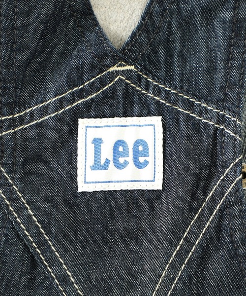 Lee（リー）の「Lee/リー【70cm/80cm/90cm】ファーストデニム BABYオーバーオール（サロペット/オーバーオール・キッズ・インディゴブルー/ワンウォッシュ・90/80/70）」の12枚目の写真