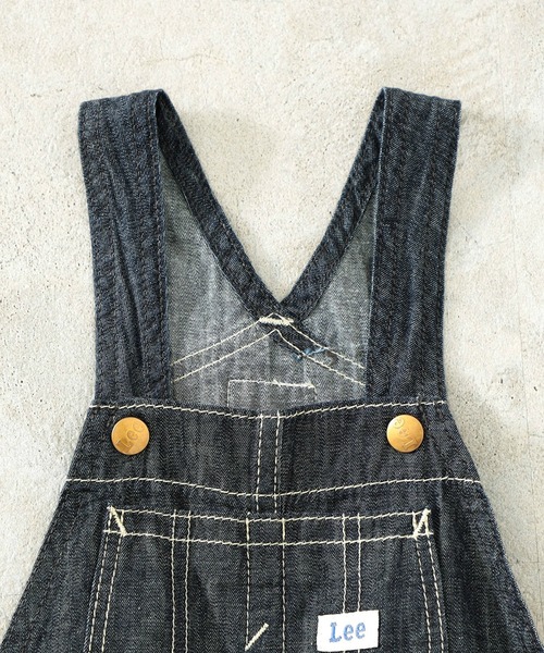 Lee（リー）の「Lee/リー【70cm/80cm/90cm】ファーストデニム BABYオーバーオール（サロペット/オーバーオール・キッズ・インディゴブルー/ワンウォッシュ・90/80/70）」の5枚目の写真