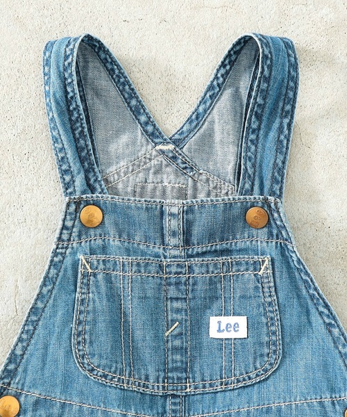 Lee（リー）の「Lee/リー【70cm/80cm/90cm】ファーストデニム BABYオーバーオール（サロペット/オーバーオール・キッズ・インディゴブルー/ワンウォッシュ・90/80/70）」の15枚目の写真