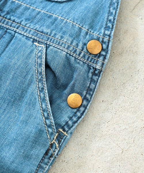 Lee（リー）の「Lee/リー【70cm/80cm/90cm】ファーストデニム BABYオーバーオール（サロペット/オーバーオール・キッズ・インディゴブルー/ワンウォッシュ・90/80/70）」の17枚目の写真