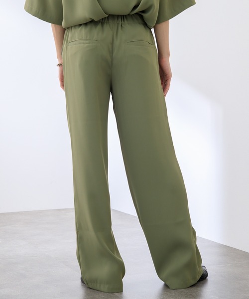 Adoon plain（アドーンプレーン）の「【Adoon plain】ストレートパンツ（セットアップ着用可）（その他パンツ・メンズ・ネイビー/カーキ/サックスブルー・MEDIUM/LARGE）」の8枚目の写真