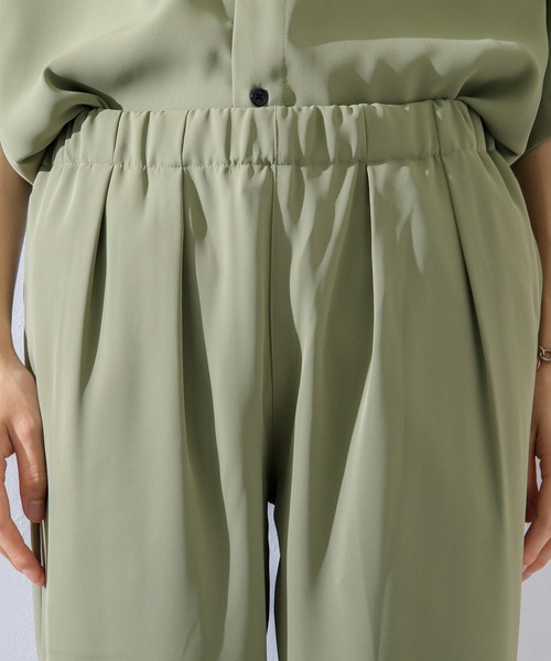 Adoon plain（アドーンプレーン）の「【Adoon plain】ストレートパンツ（セットアップ着用可）（その他パンツ・メンズ・ネイビー/カーキ/サックスブルー・MEDIUM/LARGE）」の11枚目の写真