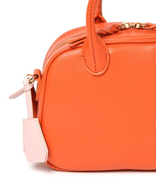 niko and...（ニコアンド）の「オリジナルお財布ミニボストンショルダーバッグ（ショルダーバッグ・レディース・ブラック/ライトグリーン/オレンジ/アイボリー・0）」の14枚目の写真