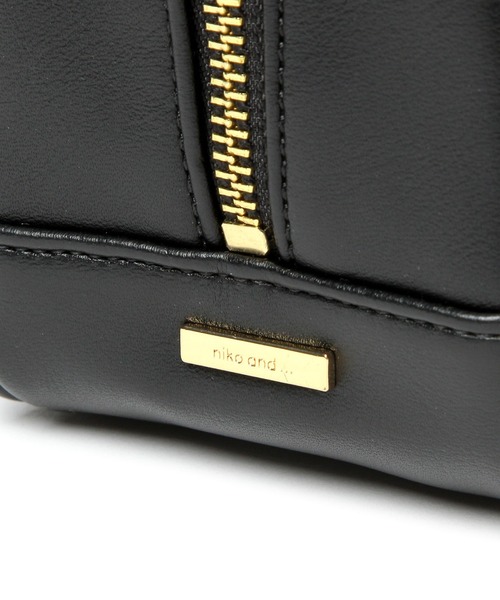 niko and...（ニコアンド）の「オリジナルお財布ミニボストンショルダーバッグ（ショルダーバッグ・レディース・ブラック/ライトグリーン/オレンジ/アイボリー・0）」の21枚目の写真