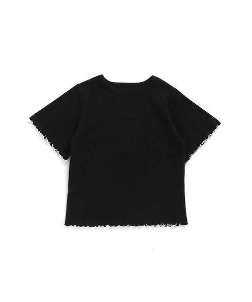 JENNI love（ジェニィラブ）の「チャーム付きメローテレコTシャツ（Tシャツ/カットソー・キッズ・サックスブルー/ブラック/ピンク・130cm/160cm/150cm/140cm）」の11枚目の写真