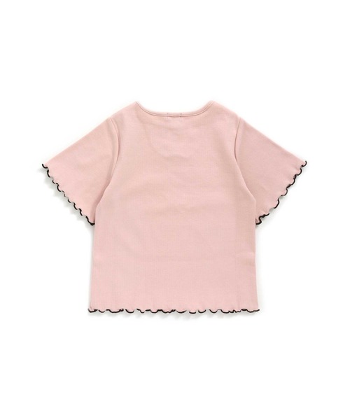 JENNI love（ジェニィラブ）の「チャーム付きメローテレコTシャツ（Tシャツ/カットソー・キッズ・サックスブルー/ブラック/ピンク・130cm/160cm/150cm/140cm）」の15枚目の写真